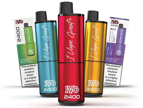 IVG 2400 4IN1 DISPOSABLE (BUNDLE 2 FOR £20)