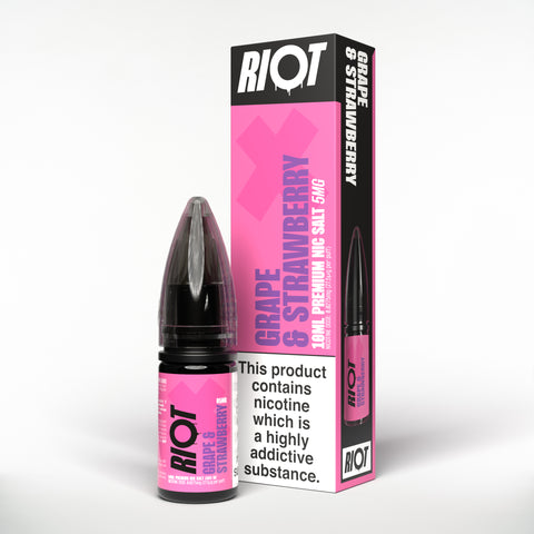 Riot X - Grape & Strawberry 10ML