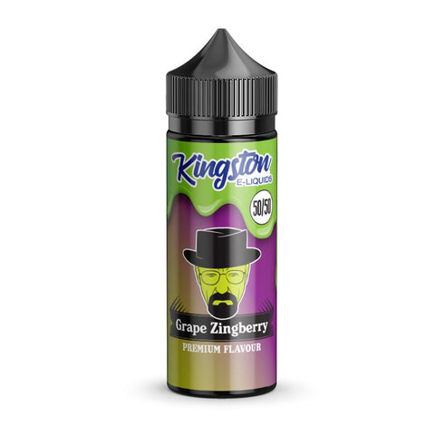 Kingston 50/50 - Grape Zingberry 120ml