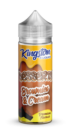 Kingston Desserts - Brownies & Cream 100ml