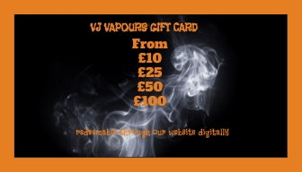 VJ Vapours Digital Gift Card